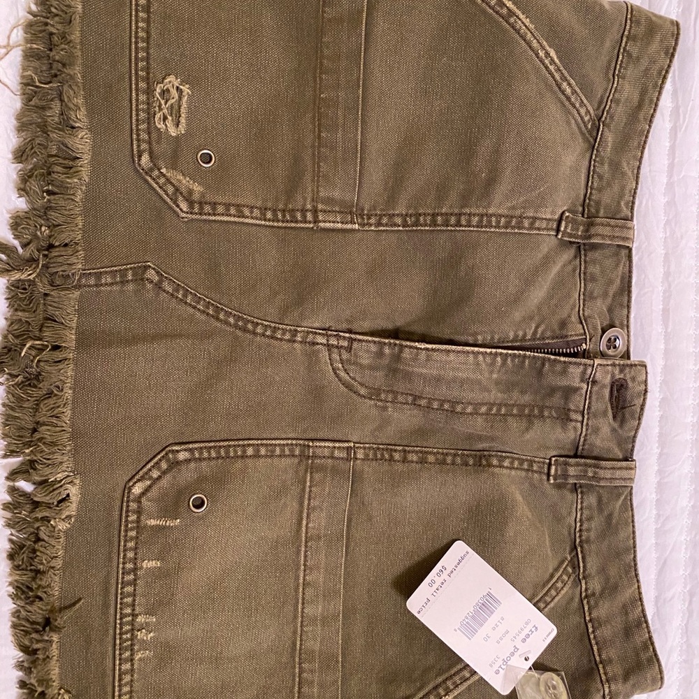 Free People.... mini skirt